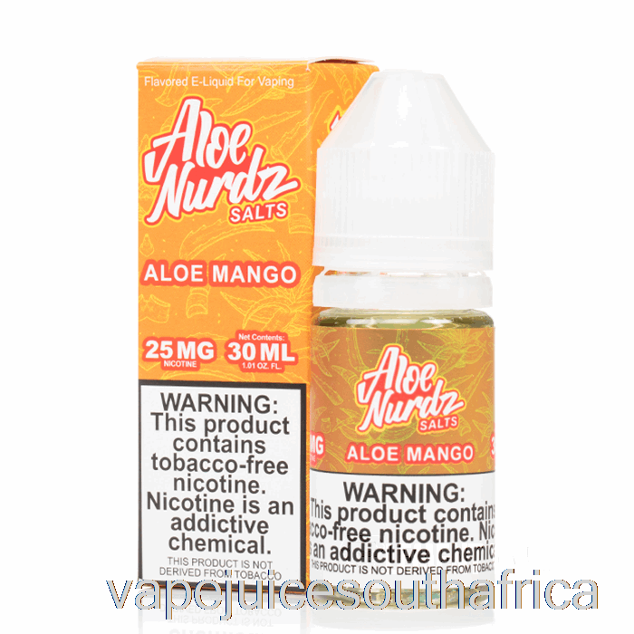 Vape Juice South Africa Aloe Mango - Cloud Nurdz Salts - 30Ml 50Mg